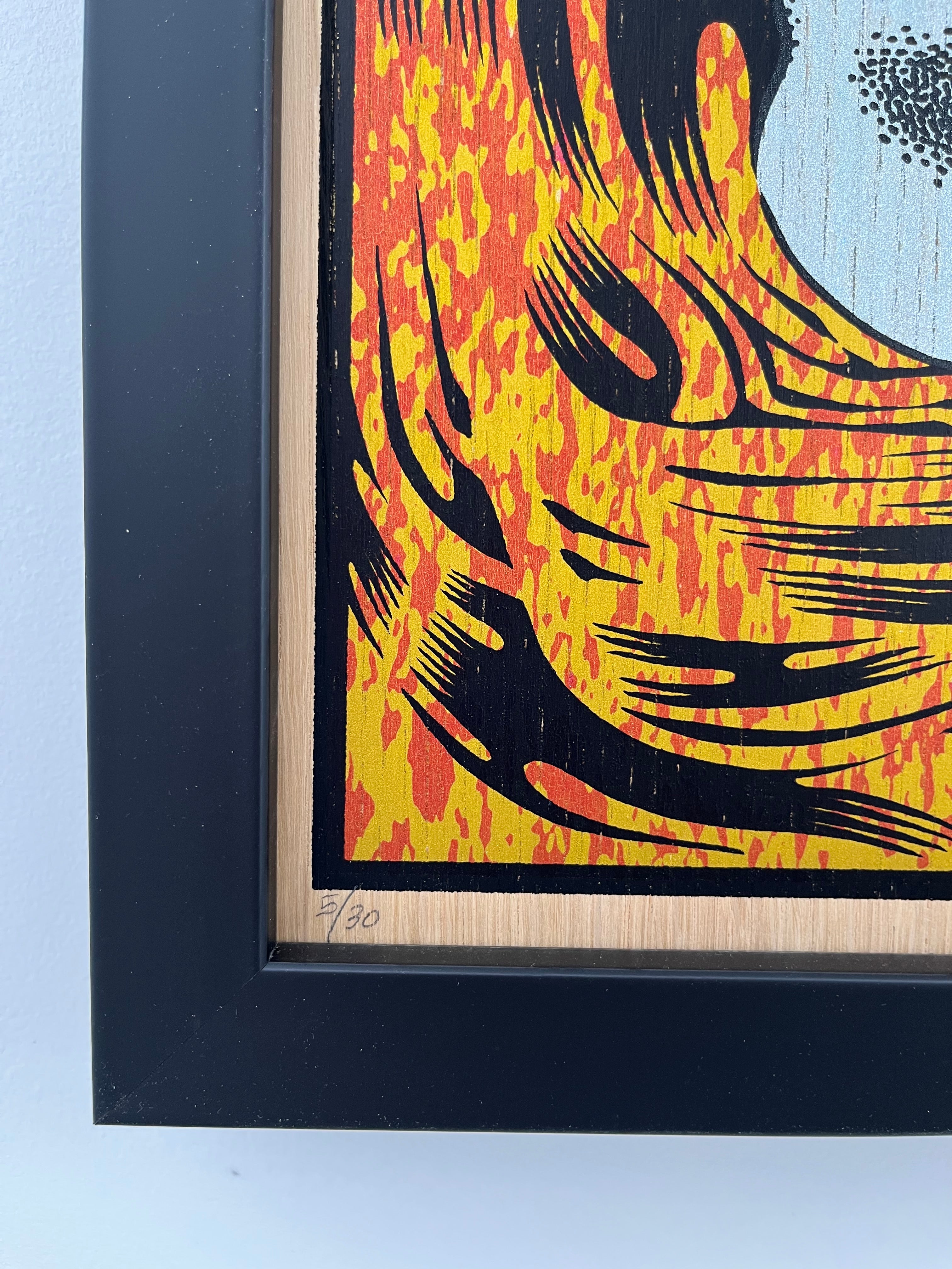 MNEMOSYNE wood panel