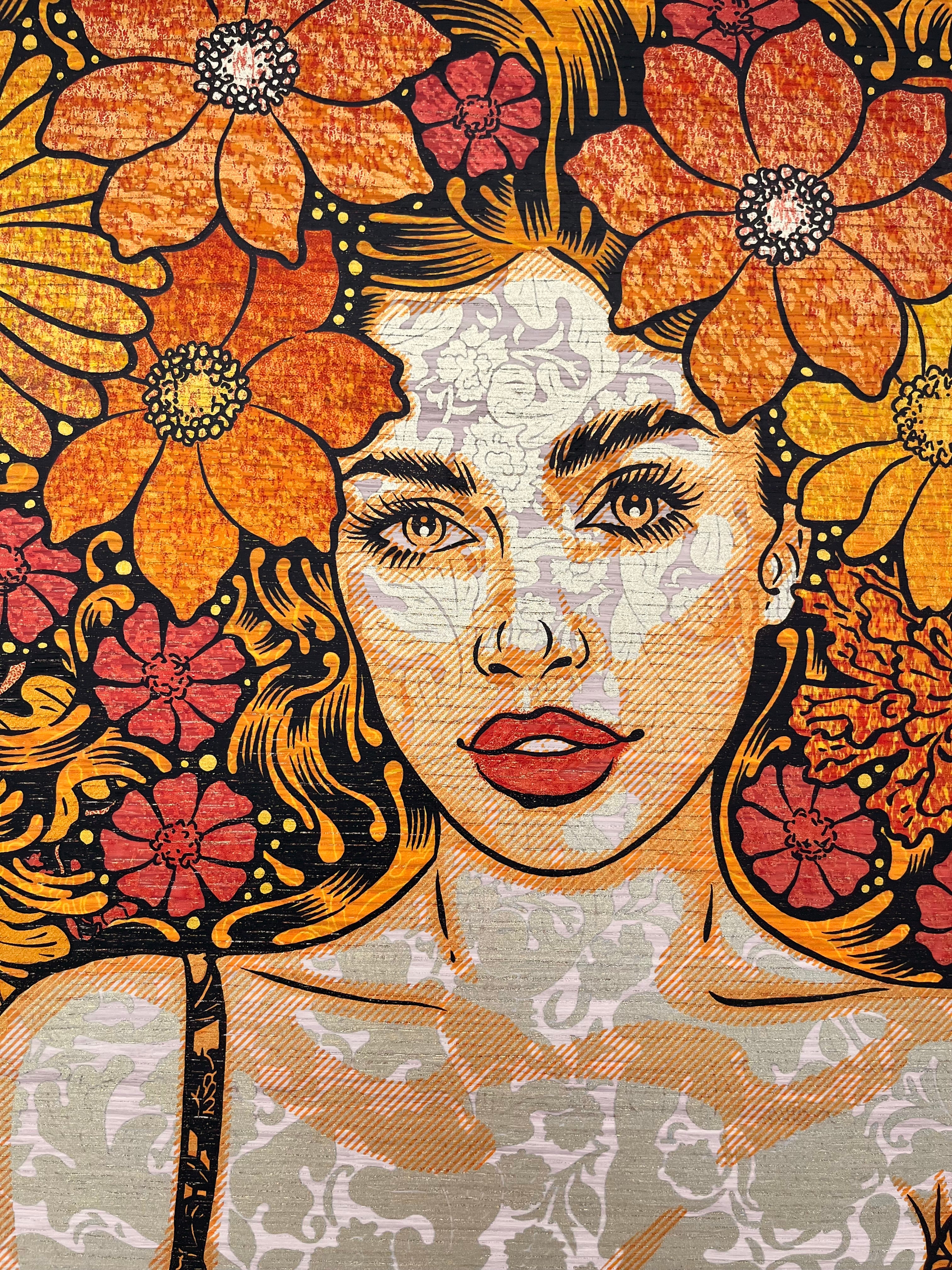 SOEURS JUMELLES wood panel