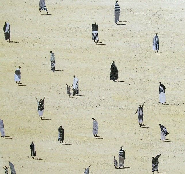 Tableau de MARCOS ZRIHEN NOWOTNY a pour titre Africa black and white style figuratif dim : MARCOS ZRIHEN NOWOTNYprix:1000