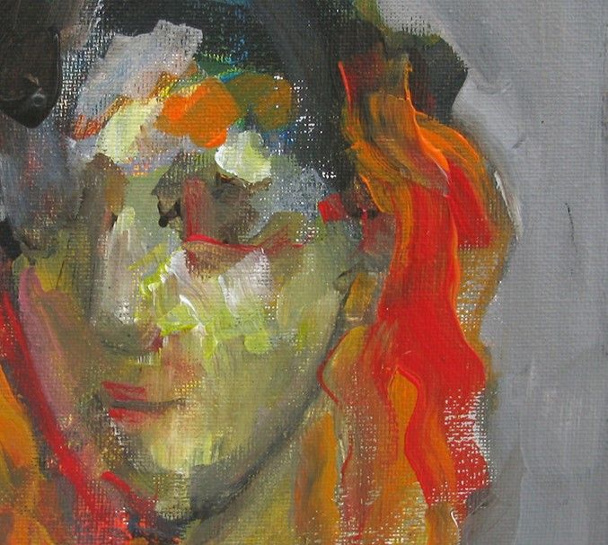 Tableau de IVAN TZONEV a pour titre Tête 2 style figuratif dim : IVAN TZONEVprix:80