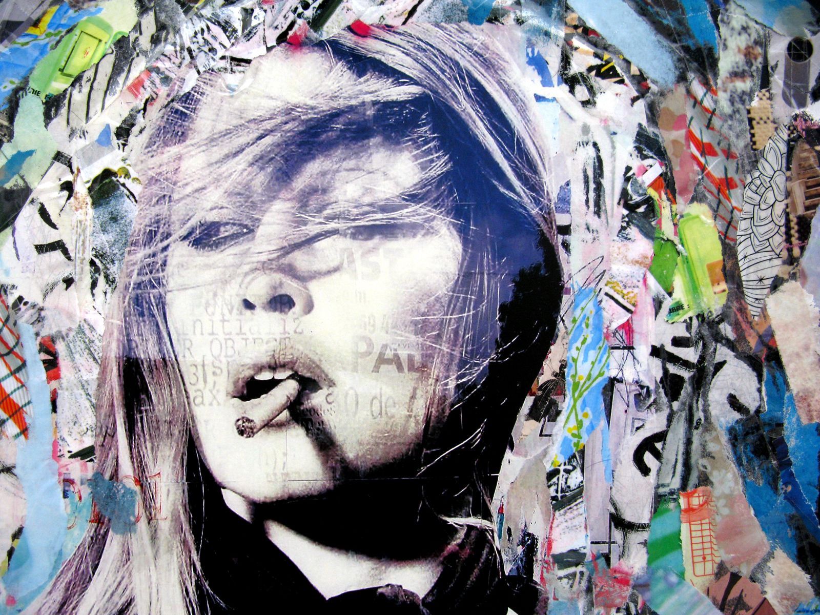 Tableau de FLOREPEA a pour titre Queen B style graphique dim : FLOREPEAprix:450