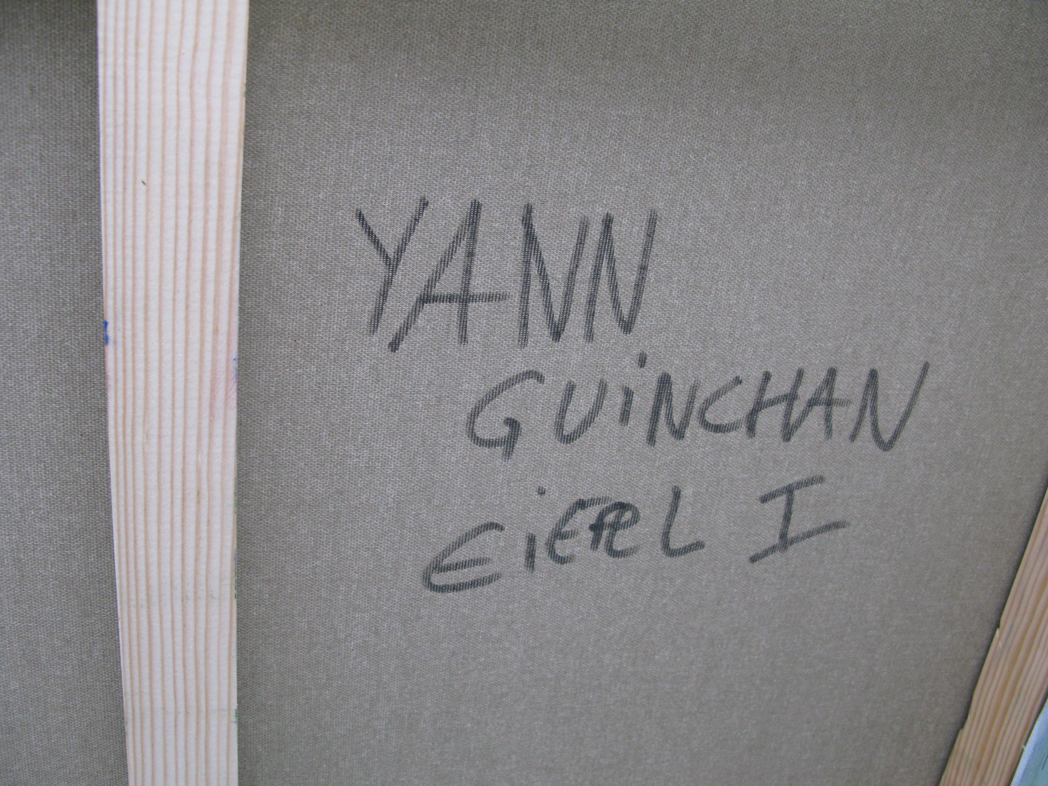 Tableau de YANN GUINCHAN a pour titre Eiffel 1 style graphique dim : YANN GUINCHANprix:550