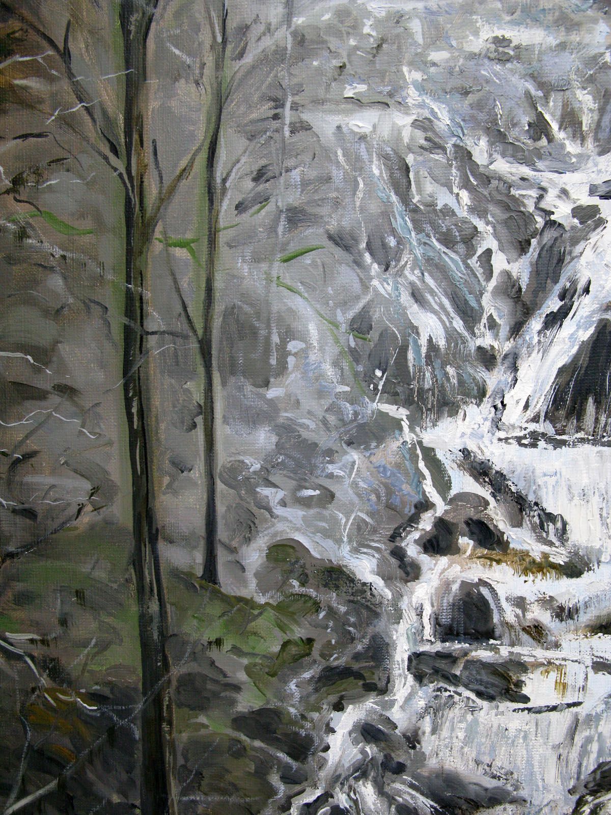 Tableau de ELISE BARAT a pour titre Le lancot a consolation 2 style figuratif dim : ELISE BARATprix:1200