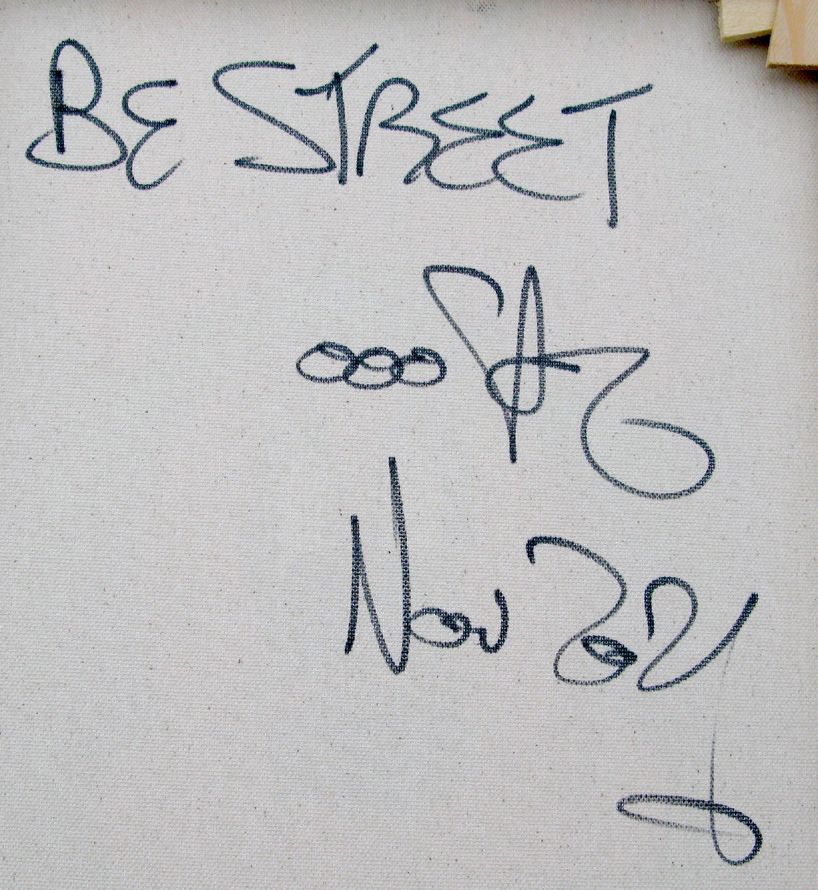 Tableau de RICO SAB a pour titre Be street style street pop art, street art dim : RICO SABprix:320