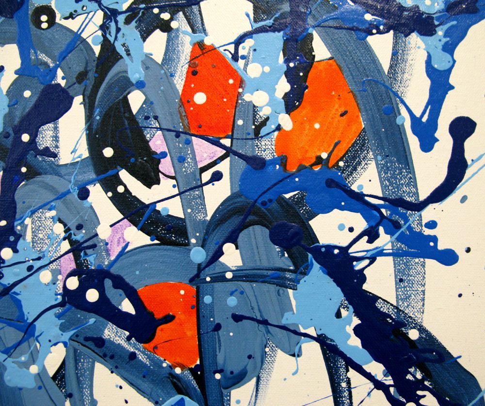 Tableau de STEPHANE RIME a pour titre NONAME D136 style abstrait dim : STEPHANE RIMEprix:300