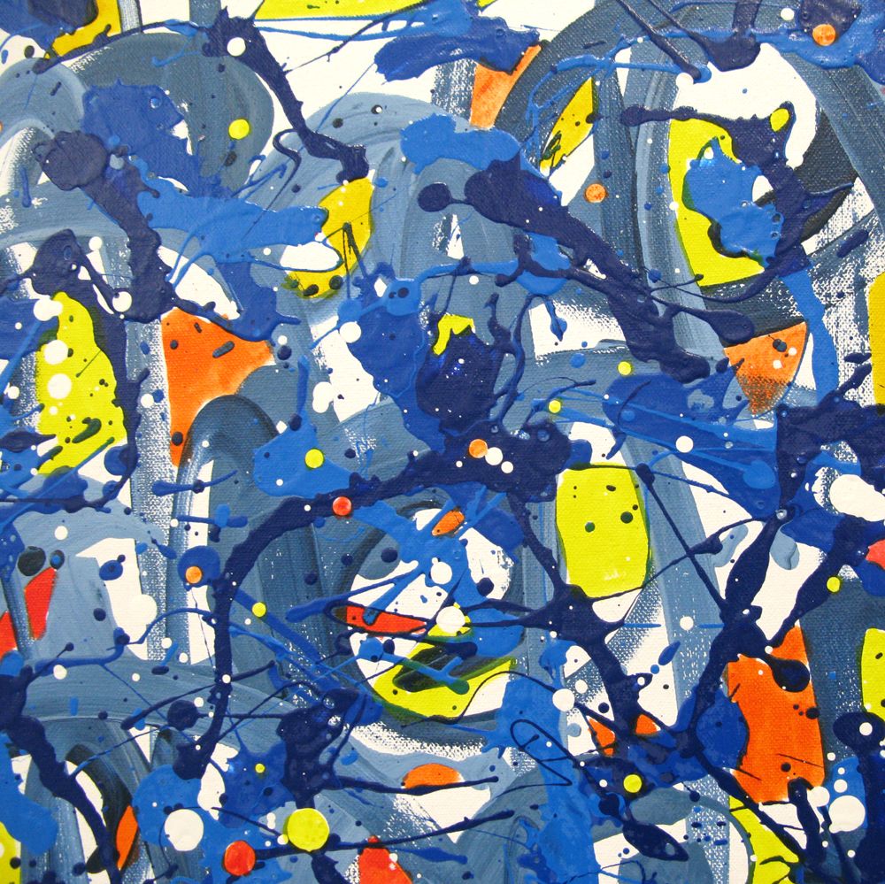 Tableau de STEPHANE RIME a pour titre NONAME D119 style abstrait dim : STEPHANE RIMEprix:300