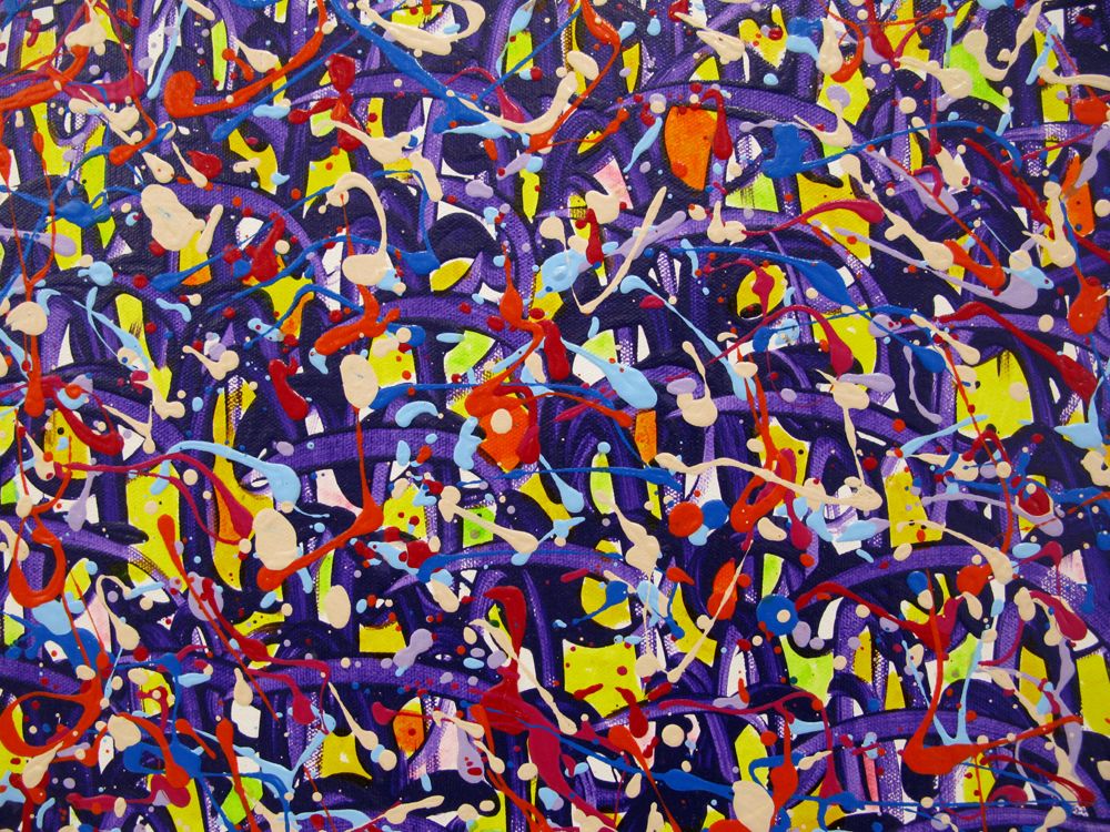 Tableau de STEPHANE RIME a pour titre noname D135 style abstrait dim : STEPHANE RIMEprix:430