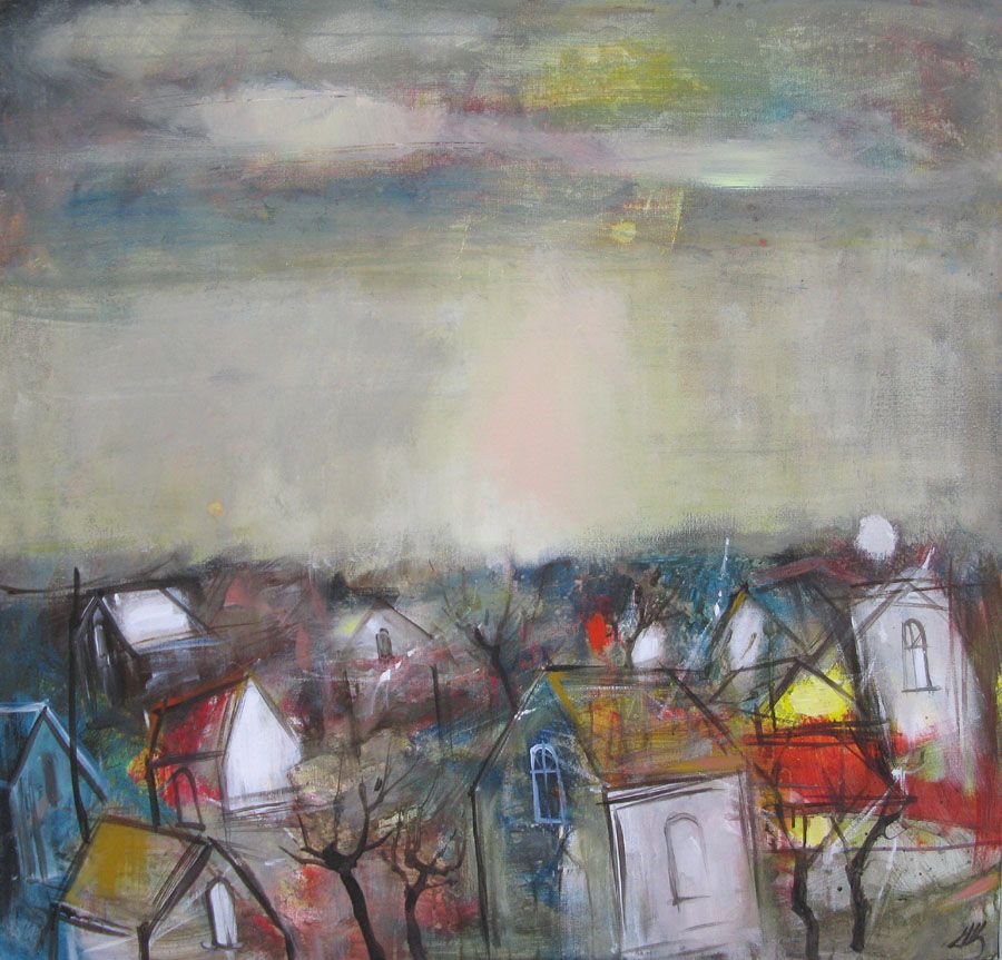 Tableau de IVAN TZONEV a pour titre HORIZON A style figuratif dim : IVAN TZONEVprix: