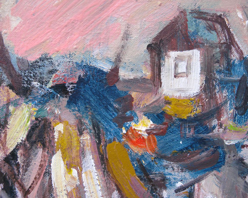 Tableau de IVAN TZONEV a pour titre SELO-1 style figuratif dim : IVAN TZONEVprix:
