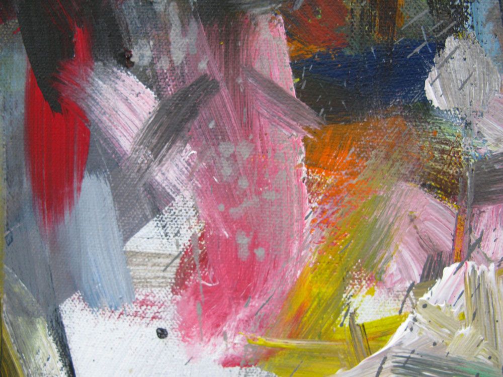 Tableau de IVAN TZONEV a pour titre PORT style abstrait dim : IVAN TZONEVprix:350