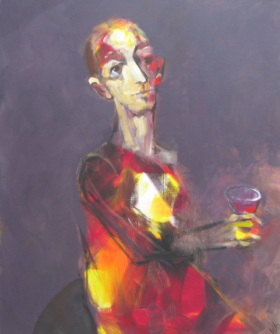 Tableau de IVAN TZONEV a pour titre NAZDRAVE style no dim : IVAN TZONEVprix: