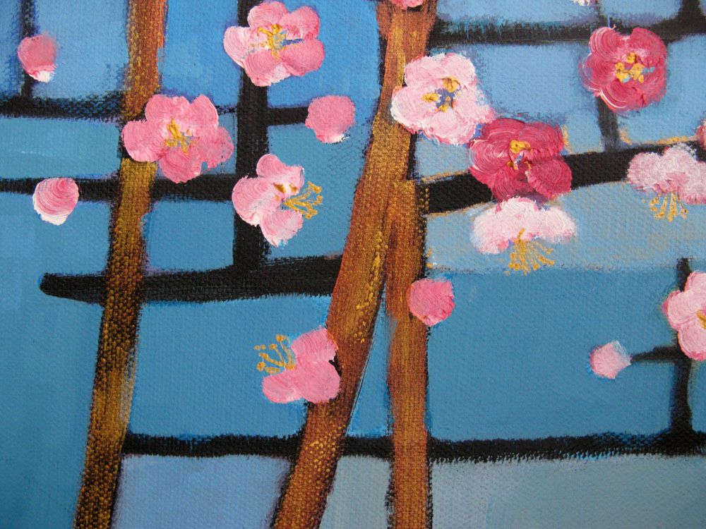 Tableau de JEONG MIN LEE a pour titre QUIETUDE style figuratif dim : JEONG MIN LEEprix: