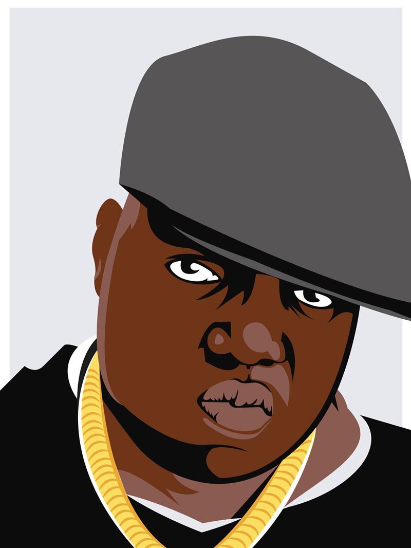 Editions d'art de JMC a pour titre B.I.G style figuratif, graphique dim : JMCprix:50