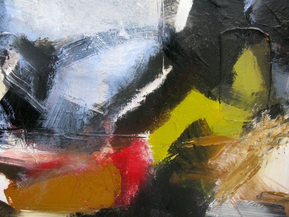 Tableau de JM BARROIS a pour titre SONGE 10-05 style abstrait dim : JM BARROISprix:800