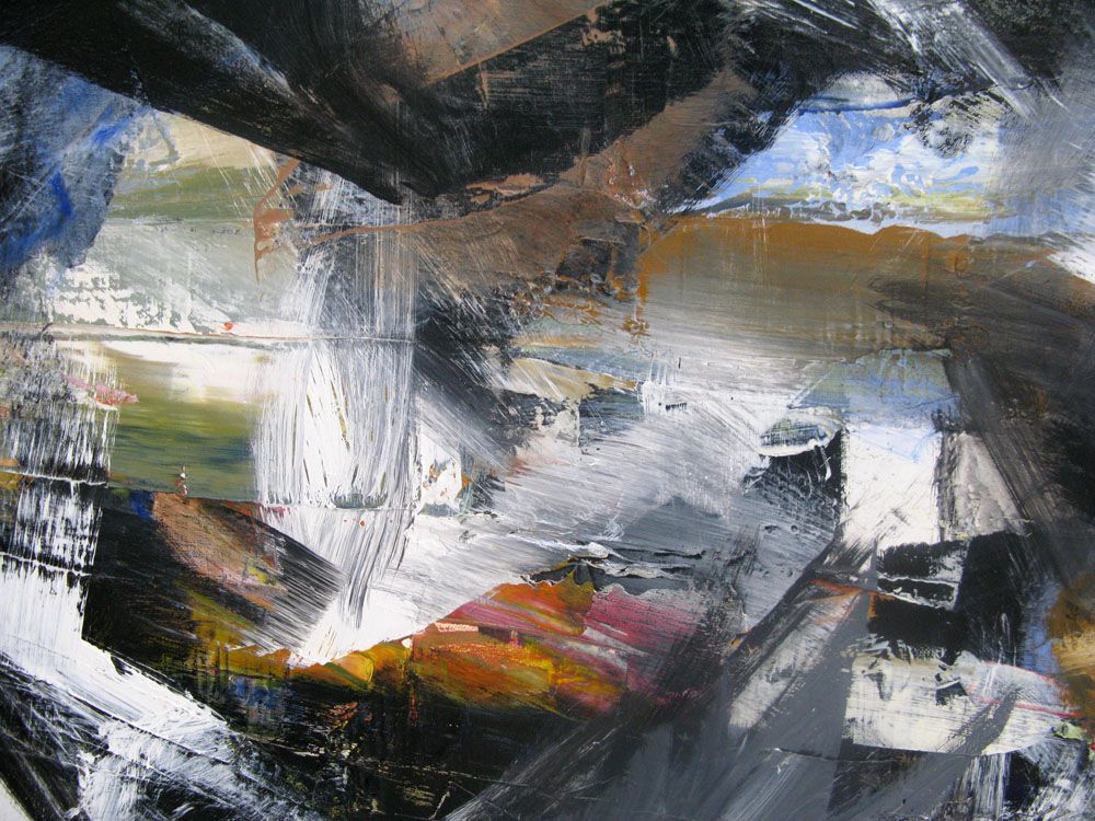 Tableau de JM BARROIS a pour titre SONGE 10-06 style abstrait dim : JM BARROISprix:950