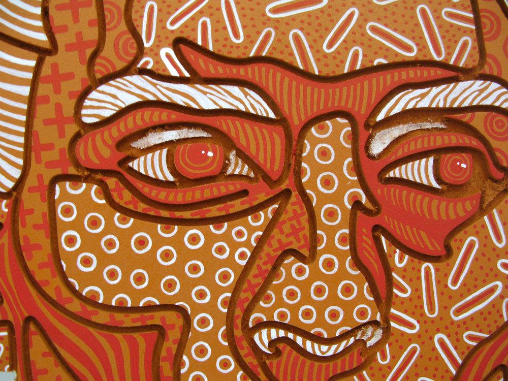Sculpture de JACK JACQUOT a pour titre Nuance 3 style street pop art dim : JACK JACQUOTprix:500