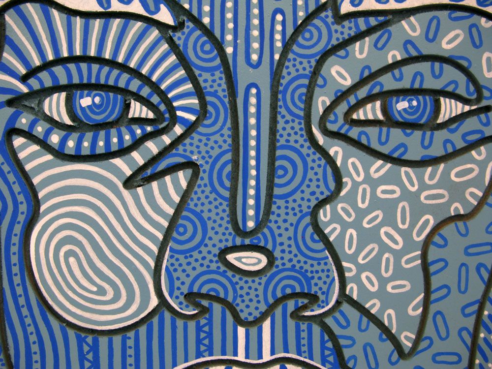 Sculpture de JACK JACQUOT a pour titre Nuance 17 style street pop art dim : JACK JACQUOTprix:500
