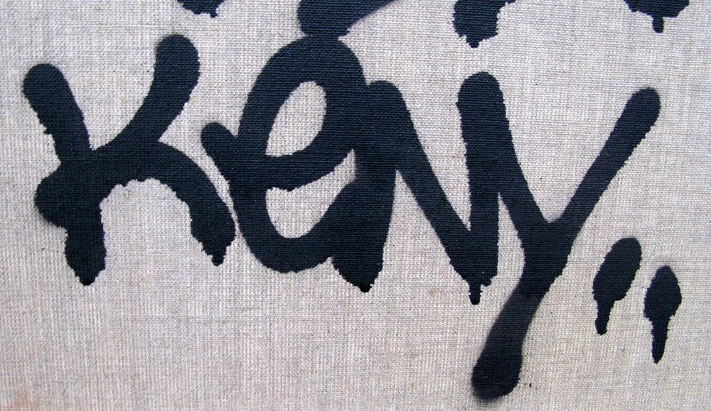 Tableau de KENY a pour titre COLORAMAX 6 style graffiti, street art dim : KENYprix:450
