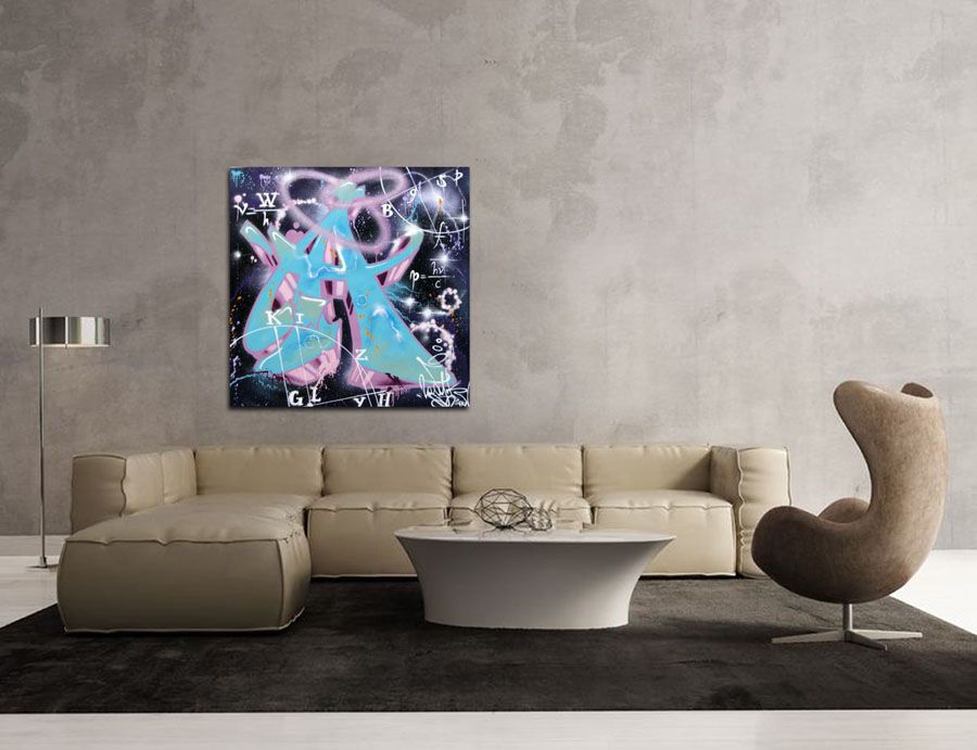 Tableau de LADY K a pour titre SANS TITRE style no dim : LADY Kprix:
