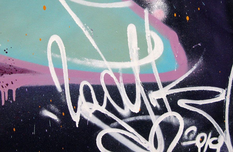 Tableau de LADY K a pour titre SANS TITRE style no dim : LADY Kprix: