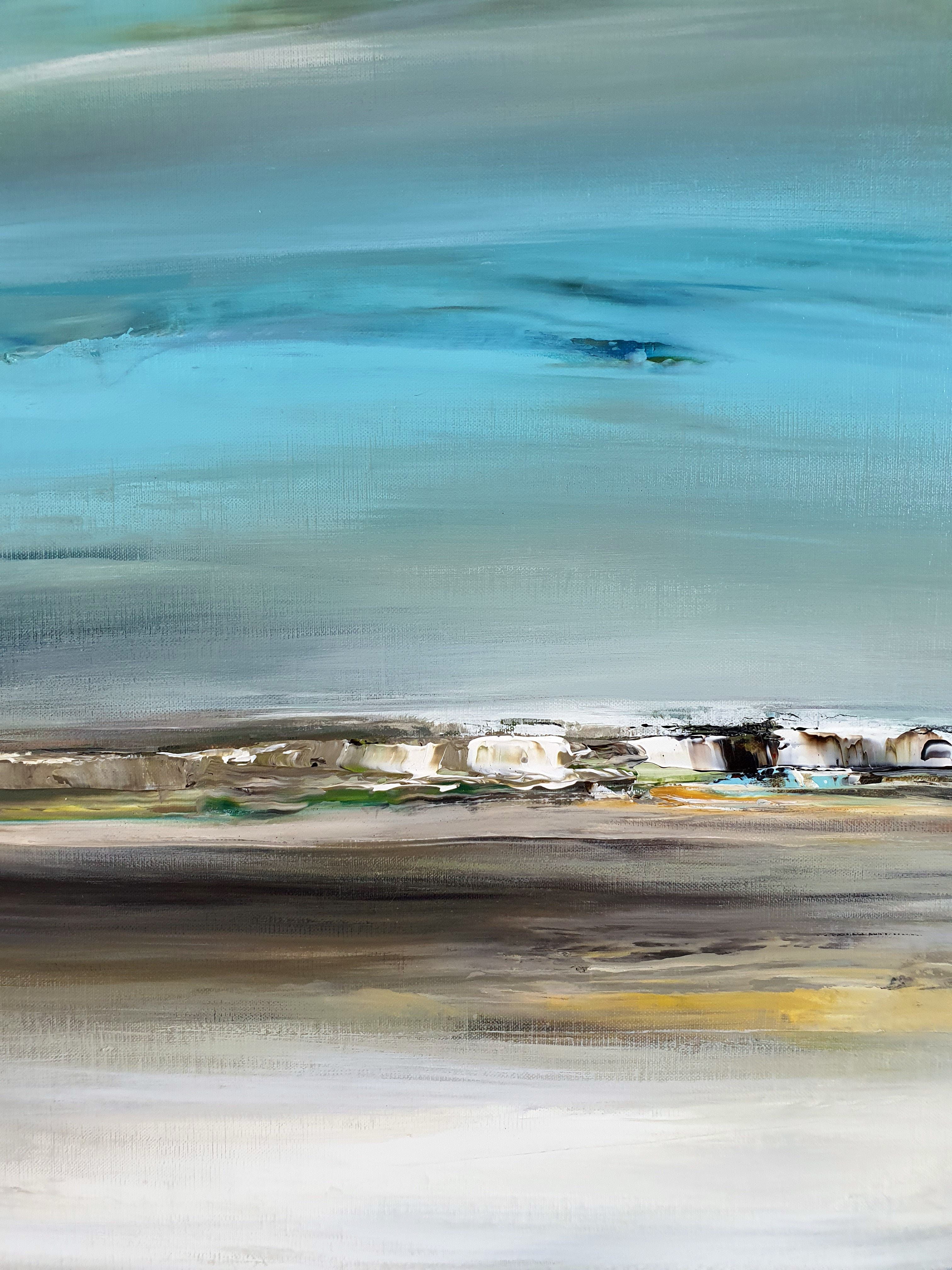 Tableau de RUELLE NICOLAS a pour titre LUMEN style abstrait dim : RUELLE NICOLASprix:750
