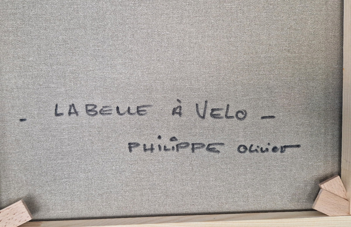 La belle à vélo