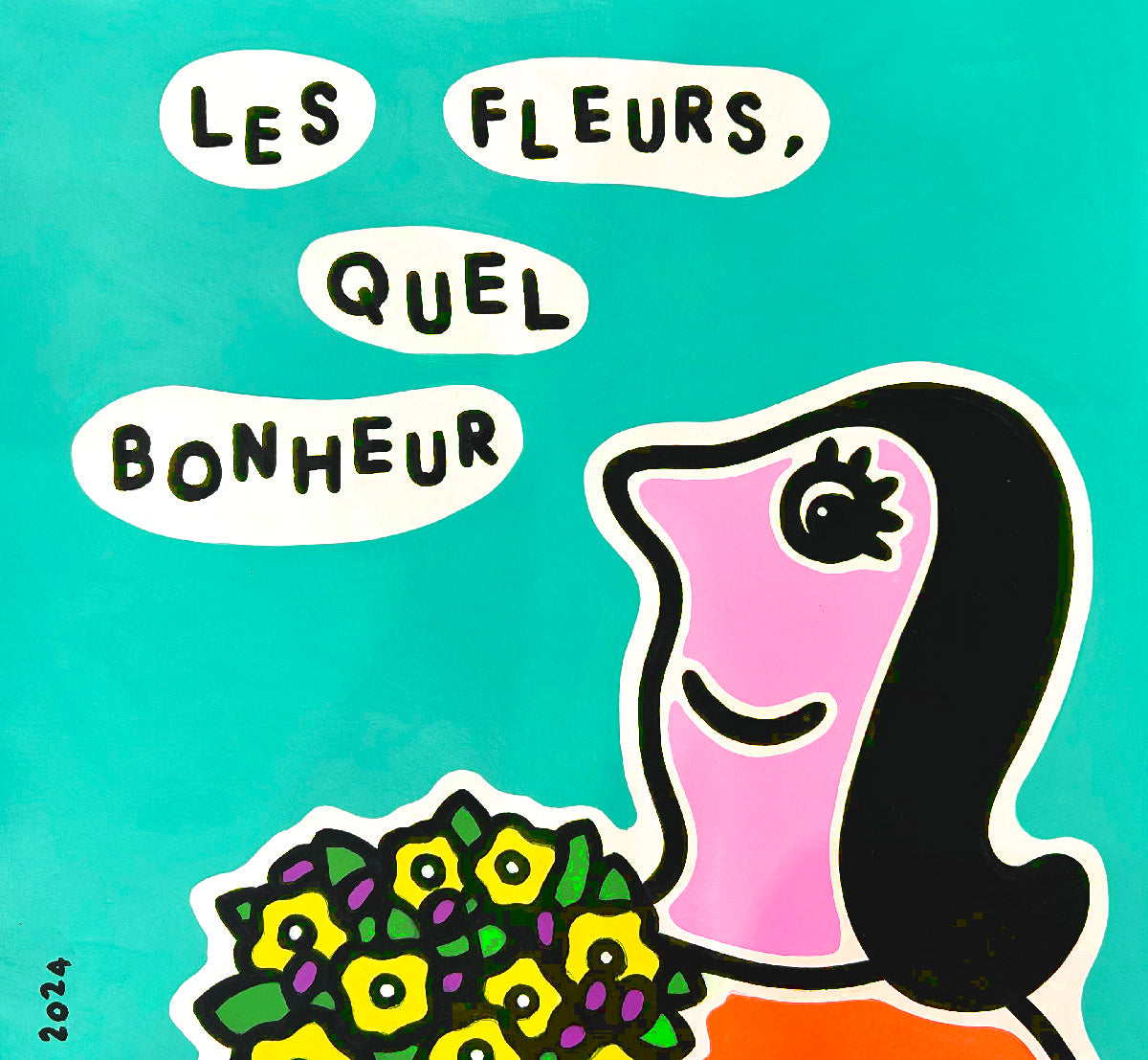 Les fleurs, quel bonheur