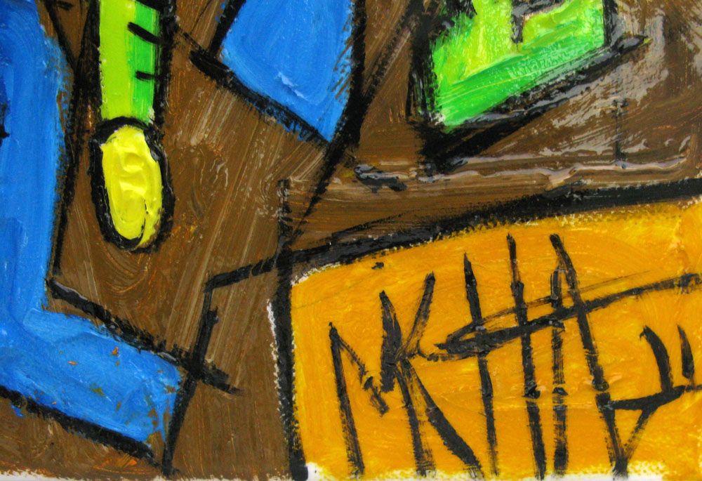 Tableau de MICHADU a pour titre AMES SOEURS style no dim : MICHADUprix: