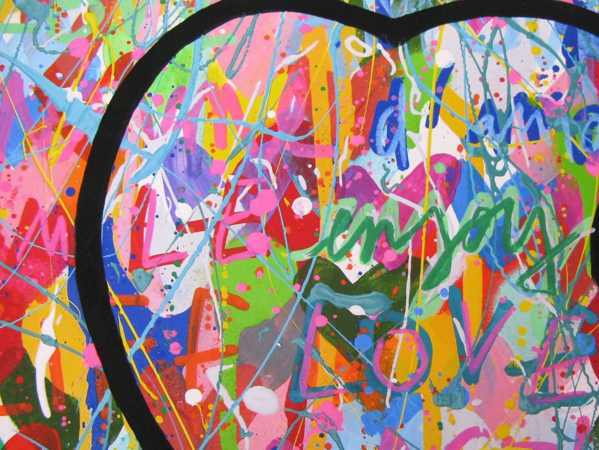 Editions d'art de MAM a pour titre POMME D'AMOUR style graphique dim : MAMprix:70