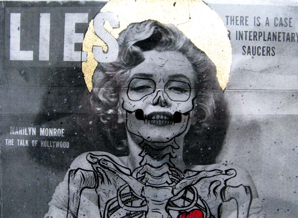 Editions d'art de Carlos Olmo a pour titre Marylin style figuratif dim : Carlos Olmoprix:400