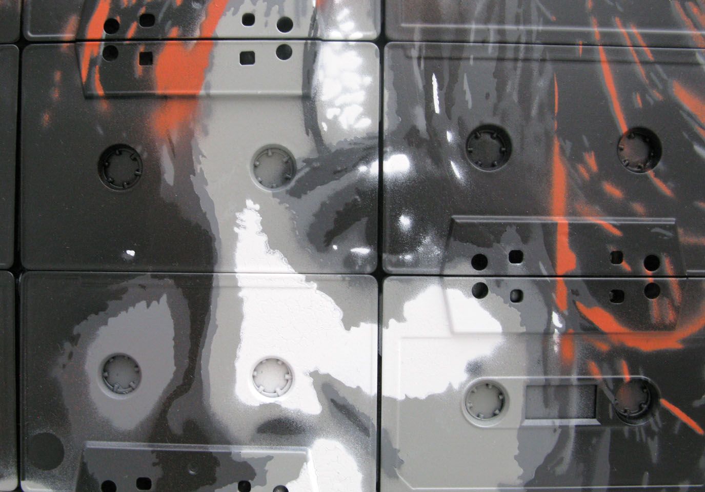 Tableau de MR MELODY a pour titre Pièce unique STREET ART: Sans contrefaçon style street pop art, street art dim : MR MELODYprix:400