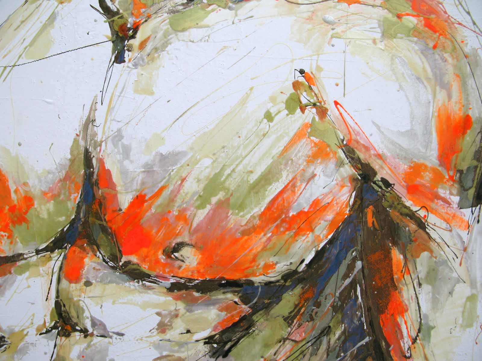 Tableau de AMANDYNE S. a pour titre In virtute style figuratif dim : AMANDYNE S.prix:1200