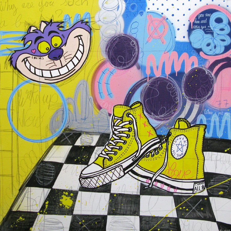 Tableau de ONIZBAR a pour titre WAKE UP NOW style no dim : ONIZBARprix:850