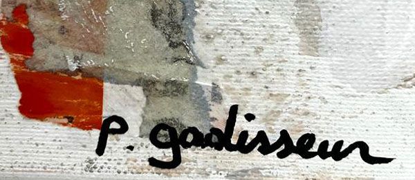 Tableau de PATRICIA GADISSEUR a pour titre GENTLEMEN PREFER BLONDES style graphique dim : PATRICIA GADISSEURprix: