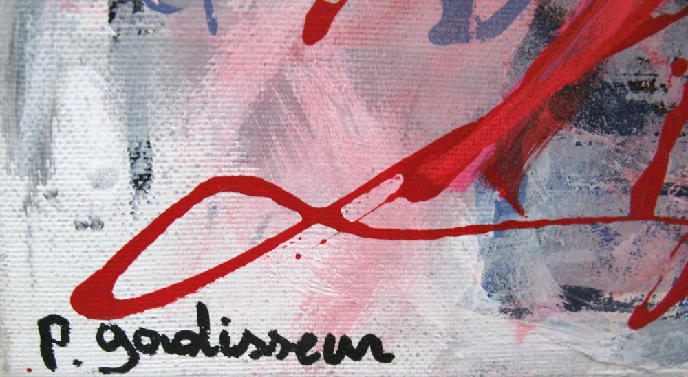 Tableau de PATRICIA GADISSEUR a pour titre WANTED style graphique dim : PATRICIA GADISSEURprix: