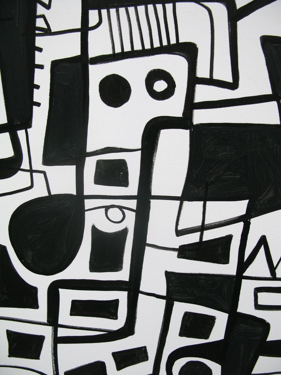 Tableau de Daniel De POLIGNAC a pour titre Pac man style graphique dim : Daniel De POLIGNACprix:850