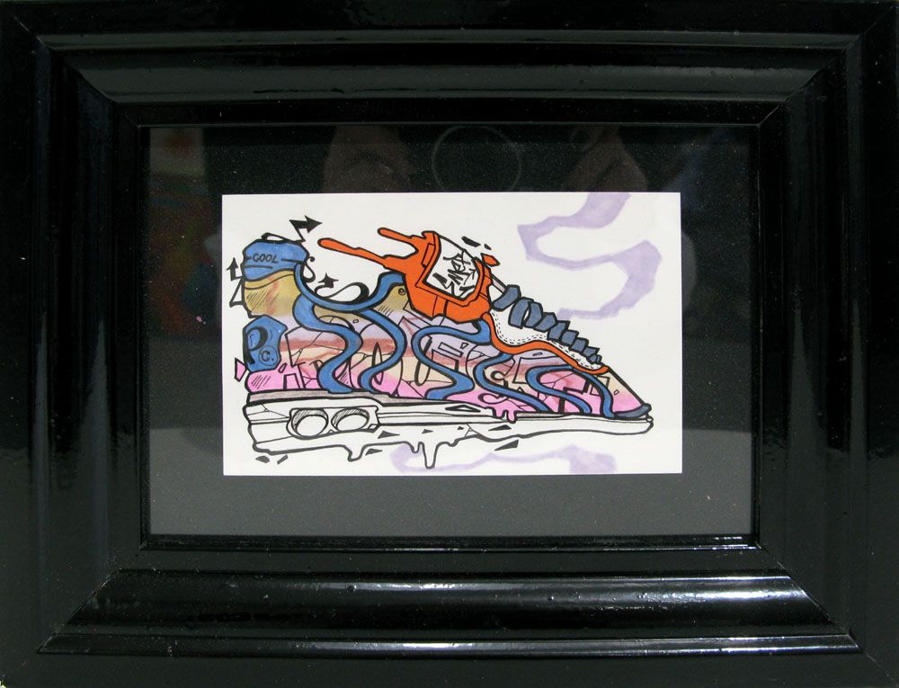 Tableau de EMER a pour titre paper snack 2 style street pop art dim : EMERprix:90