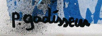Tableau de PATRICIA GADISSEUR a pour titre Casablanca style graffiti, street pop art dim : PATRICIA GADISSEURprix:1100