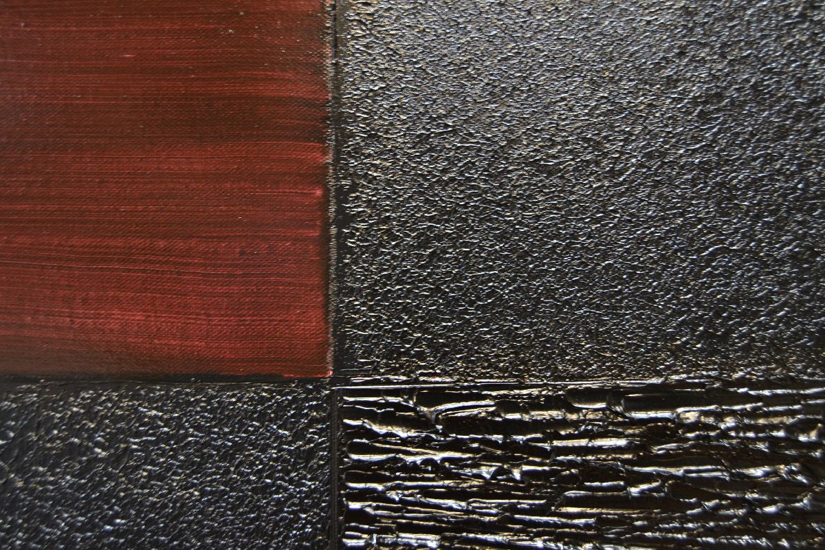 Tableau de ALAIN BECANNE a pour titre Peinture 09-2025-49 style abstrait dim : ALAIN BECANNEprix:750
