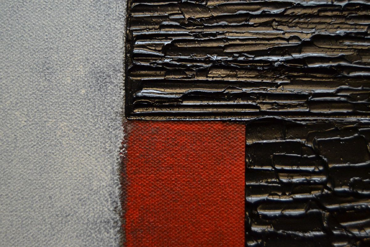 Tableau de ALAIN BECANNE a pour titre Peinture 09-2025-54 style abstrait dim : ALAIN BECANNEprix:250