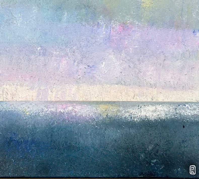Tableau de N MAFFRE a pour titre Dolphins style figuratif dim : N MAFFREprix:700