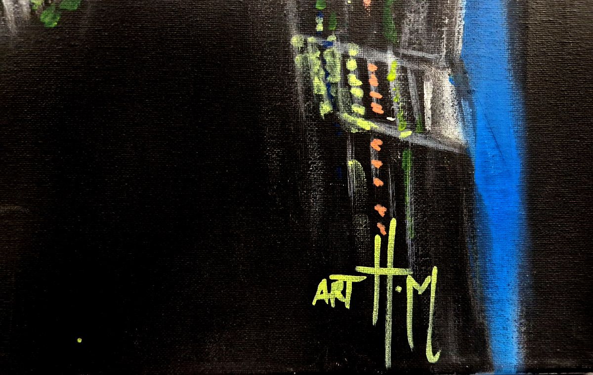 Tableau de ART HM a pour titre Daft Punk style figuratif, graphique dim : ART HMprix:700