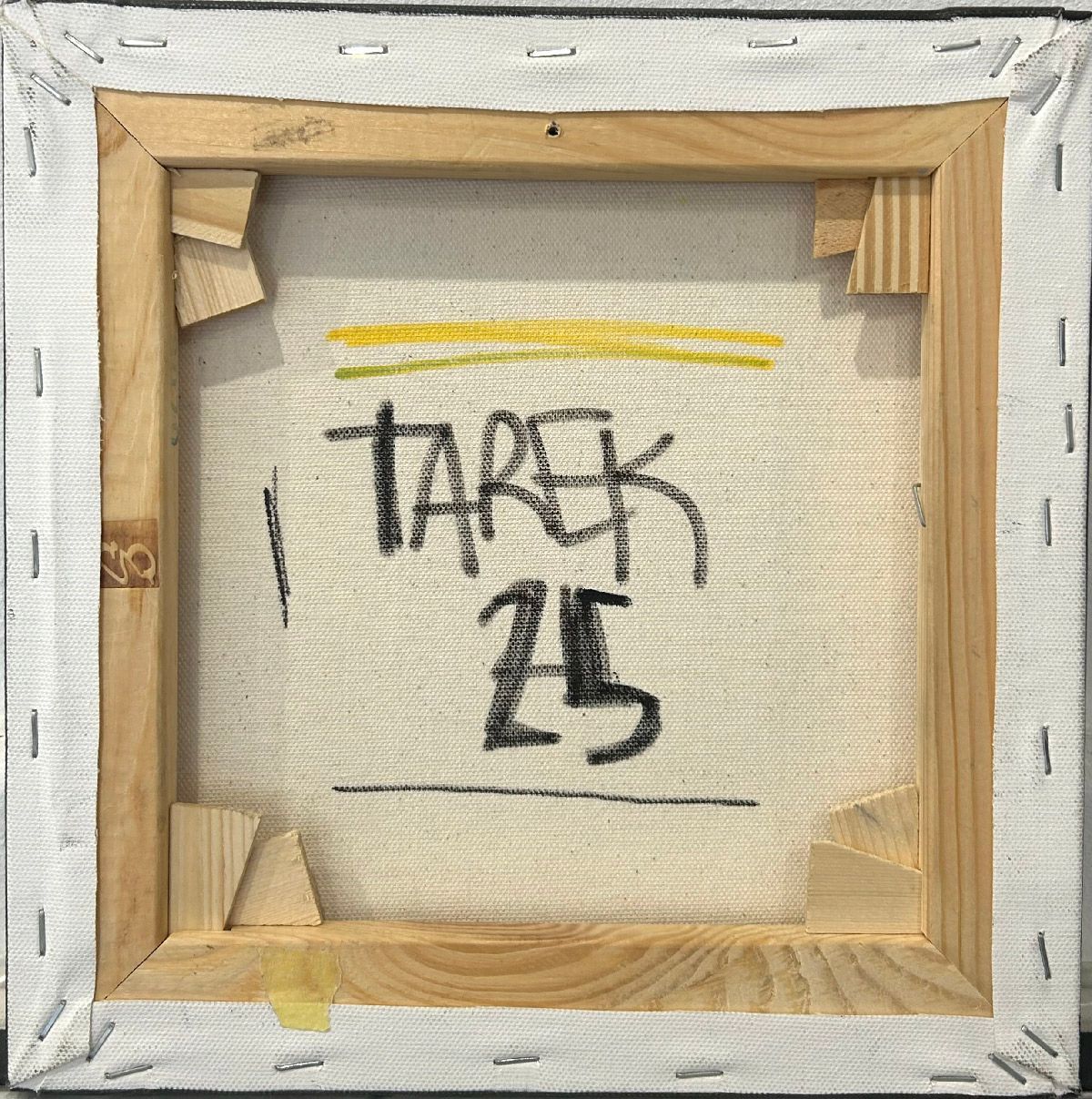 Tableau de TAREK a pour titre Goldorak style street art dim : TAREKprix:270