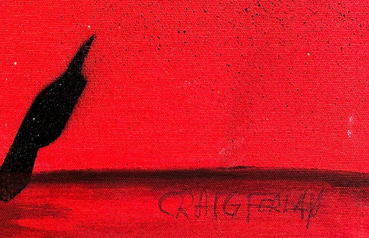Tableau de Craig & Emer a pour titre Red Attack style graffiti, street art dim : Craig & Emerprix:200