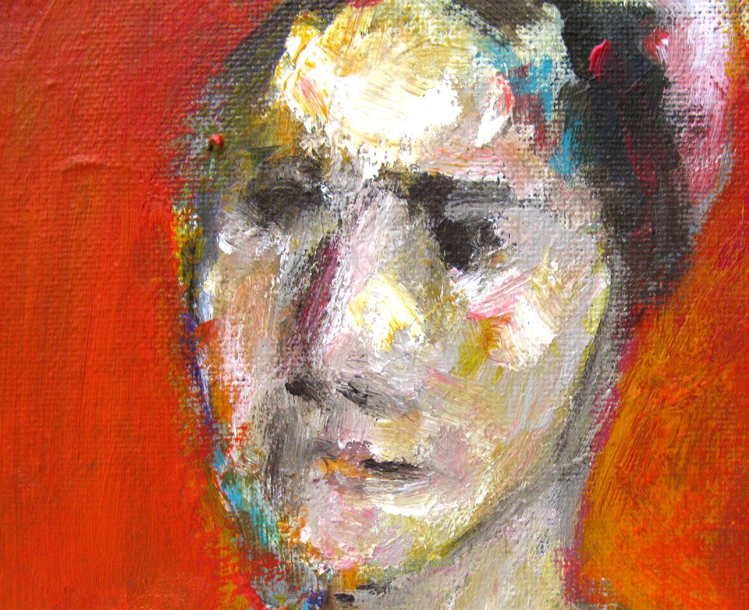 Tableau de IVAN TZONEV a pour titre Tête - 7 style figuratif dim : IVAN TZONEVprix:80