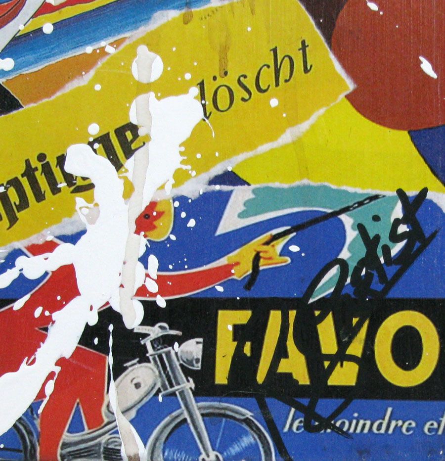 Tableau de RS ARTIST a pour titre STUFFY WALT style graphique dim : RS ARTISTprix: