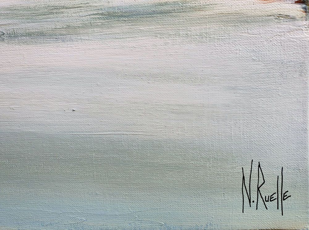 Tableau de RUELLE NICOLAS a pour titre LUMEN style abstrait dim : RUELLE NICOLASprix:450