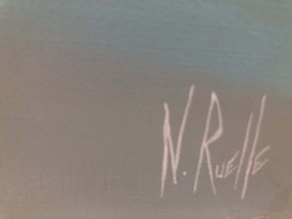 Tableau de RUELLE NICOLAS a pour titre DREAMING style abstrait dim : RUELLE NICOLASprix:390