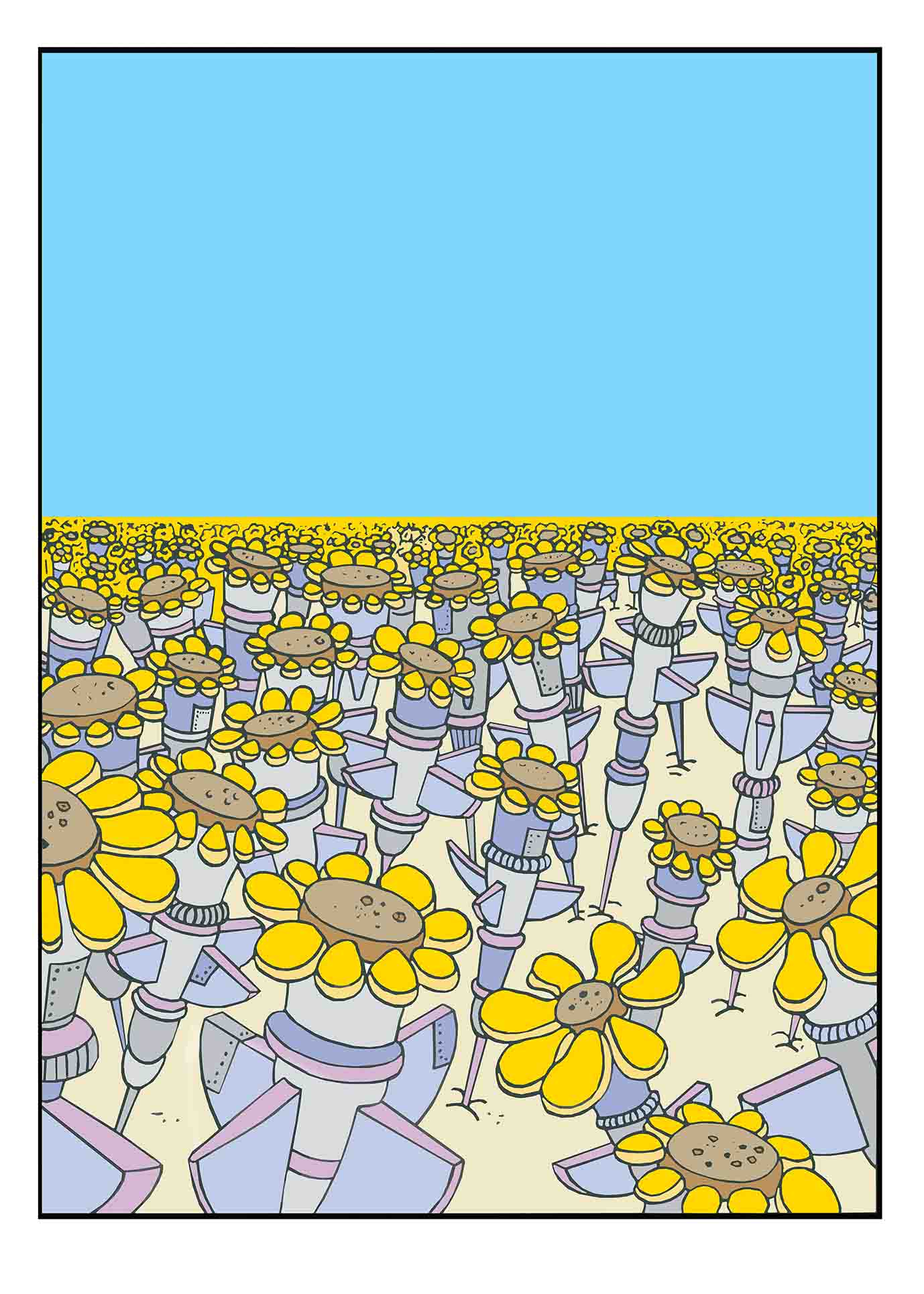 Editions d'art de Mark Temlett a pour titre Resilience style graphique dim : Mark Temlettprix:190