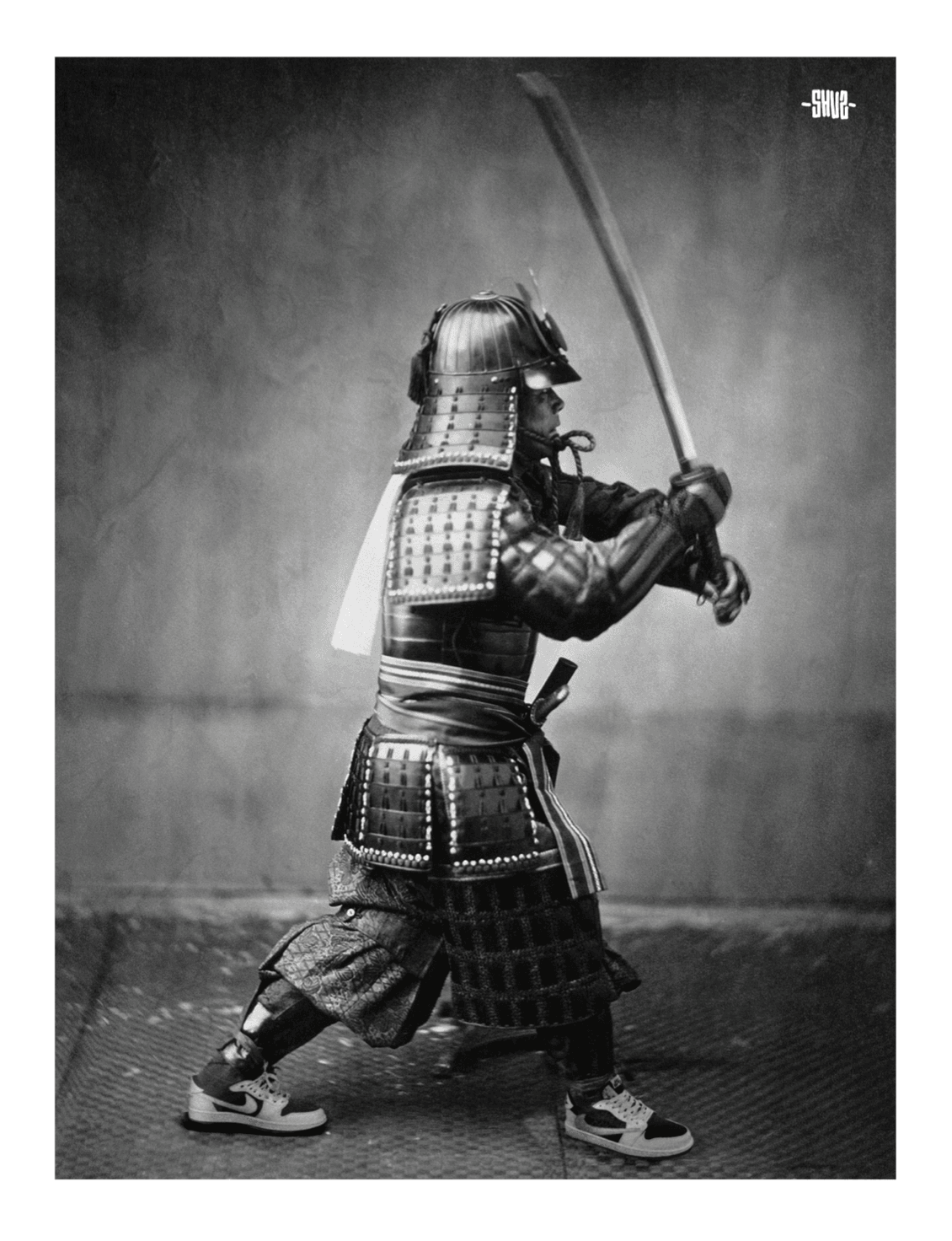 Editions d'art de SHUZ a pour titre Travis samuraï style figuratif dim : SHUZprix:40